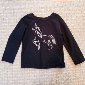 Unicorn T-shirt 2T
